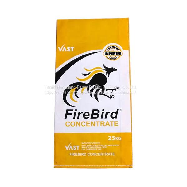 Moisture Proof Paper-plastic Compound Bag 10kg 20 kg for Charcoal Flour Particle photo-4