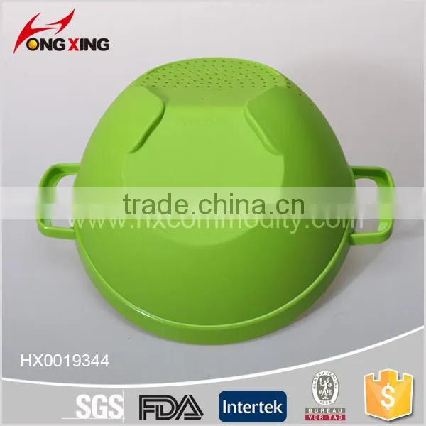 High Quality Brown Plastic Rice Sieve For Sale photo-4
