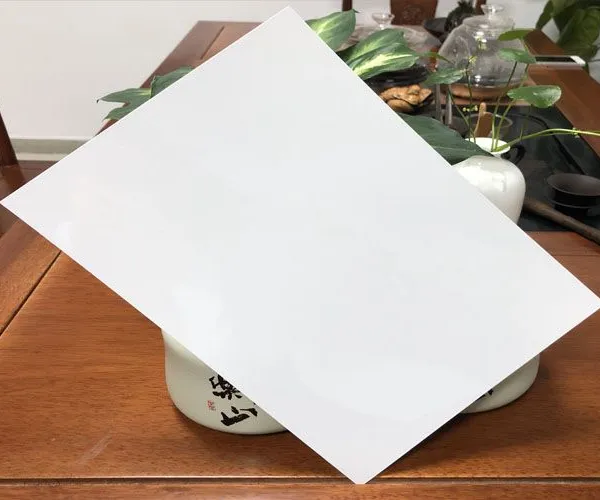 Flame Retardant White Plastic Polycarbonate Films or Sheets photo-3