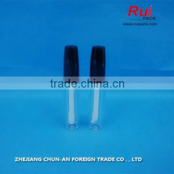 New Product 8ml Small Lip Blam Container, Black Empty Acrylic Lipstick Tube for Cosmetic photo-4