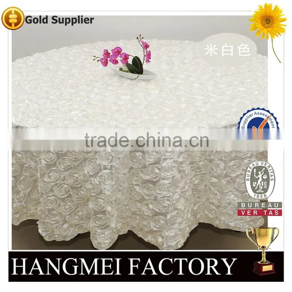 Wedding Decoration Red Rose Table Cloth HM-ZB62 photo-3