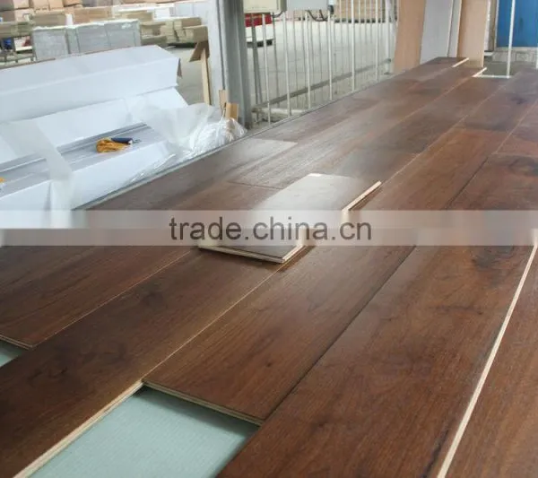 Cheapest Engineered Wood Flooring/Oiled Walnut Engineered Wood Flooring photo-4