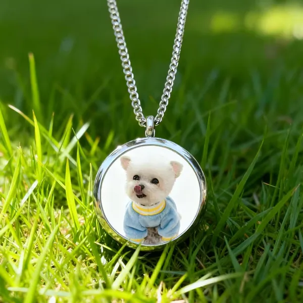 Handcrafted Pet Memorial Necklace With Free Personalization Service