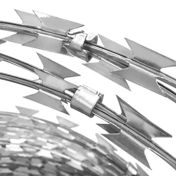 Razor Wire/cone-belly Razor Wire, Suitable for Security Fencing/galvanized Wire Mesh