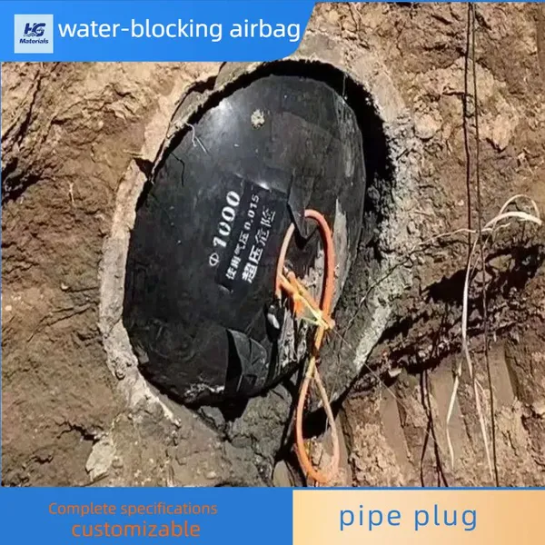 Lightweight Easy Operation Rubber Pipe Stopper Reusable Inflatable Airbag for Pipeline Water Isolation & Detection photo-5
