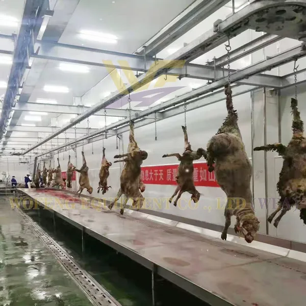 CE Certification Complete Sheep Slaughterhouse Machine Goat Abattoir Equipment Lamb Butcher Machine Mutton Processing Line Plant photo-4