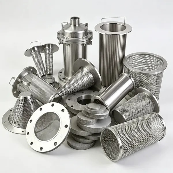 316L Stainless Steel High Pressure Filter Cartridge 3000 PSI 40