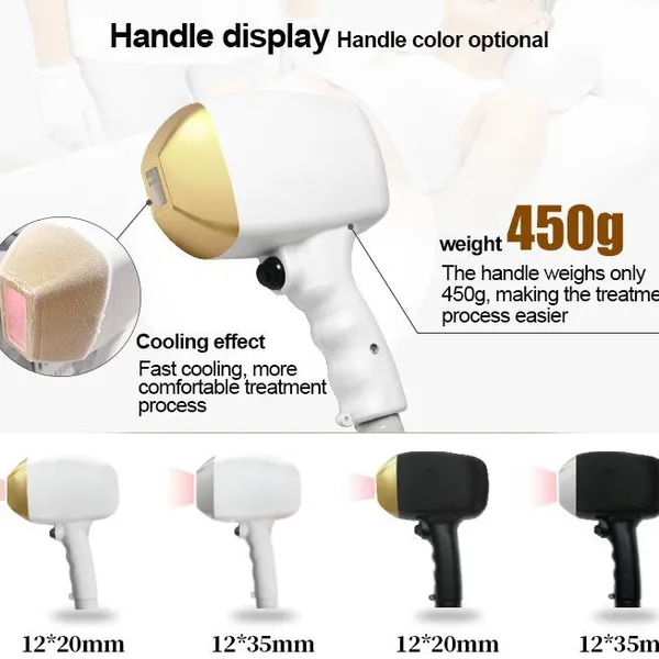 808nm Diode Laser Hair Removal Machine 2000W 25J/cm² TEC Cooling System for Permanent Hair Reduction photo-3