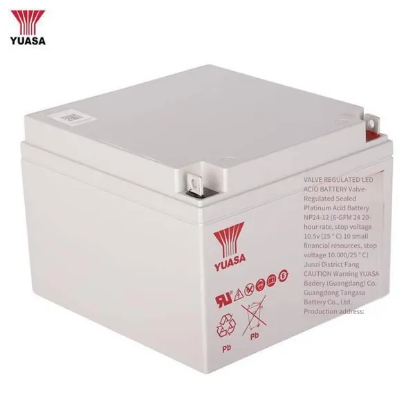 Yuasa Battery Np24-12 Lead-acid Maintenance-free 12v 24ah Special for Communication Equipment Room dc Screen and Ups Power Supply photo-2