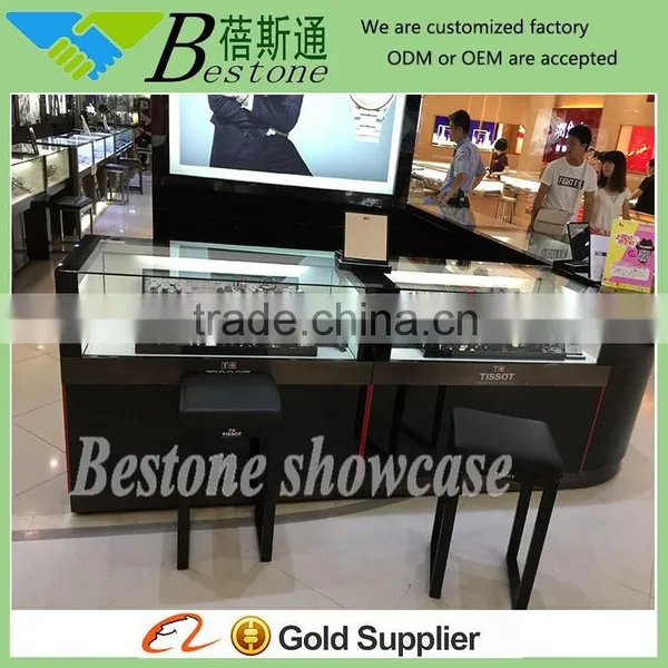 High Quality Acrylic Wooden Display Counter Cabinet for Watch Jewelry Retail Shop photo-2