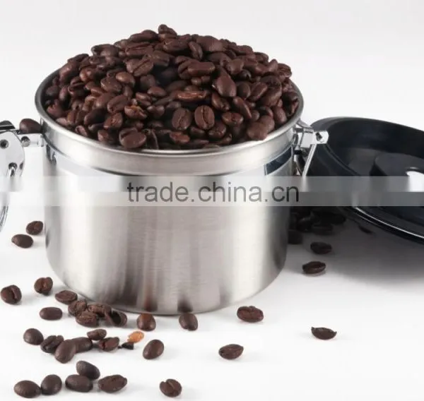 Stainless Steel Coffee Canister With Air Hole 1200ML photo-2