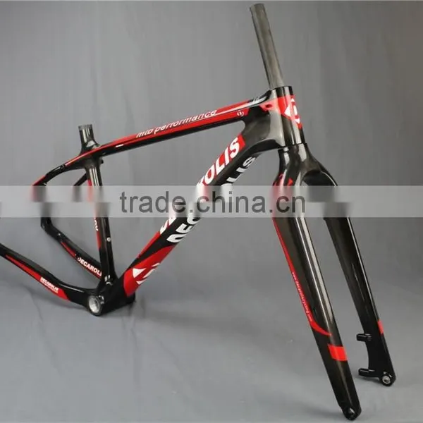 26er Mtb Bike Carbon Frame Chinese Factory Carbon Fiber Fatbike Frame 650C Sonw Bike Carbon Frame photo-2