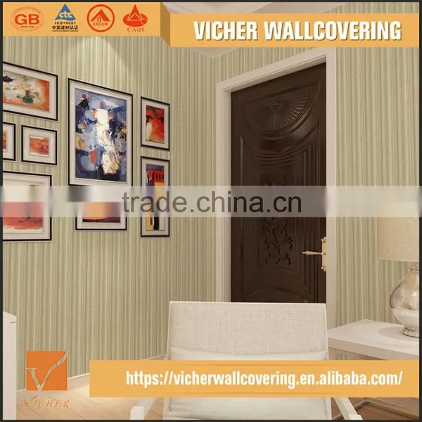 PVC Material Top Quality Latest Design Natural Wallpapers 3D