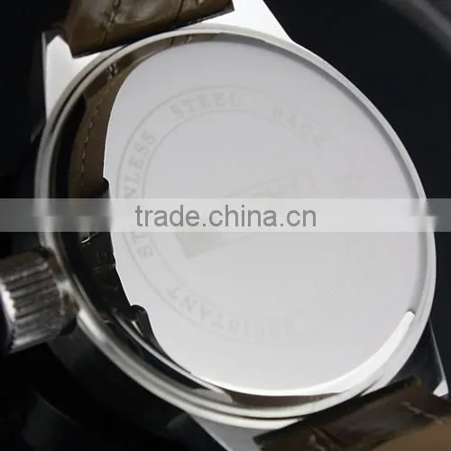 MR031 Brand New Mens Man Analog Army Military Leather Wrist Watch photo-5