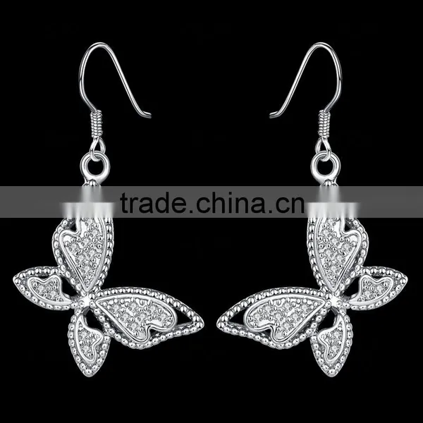 2015 Latest Buttery Indian Gold Plated Fashion Earring Designs for Young Girls photo-3