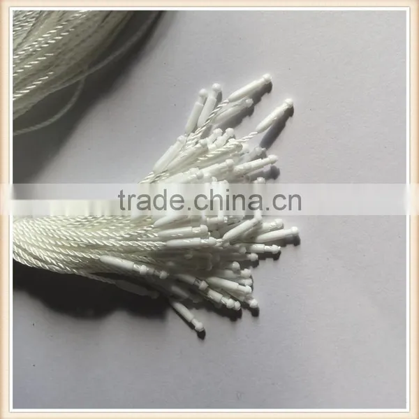 High Quality White Polyester Thread String Tag Plastic photo-2
