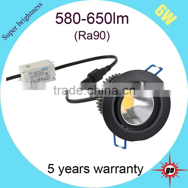 High End Super Bright 6w Led Light, Cob Led Downlight Supplier's Choice photo-5