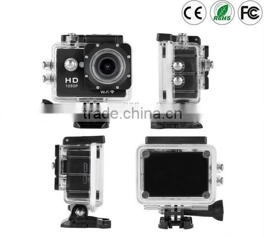 SJ6000 W9 Sport DV Cameras Wifi Action Camera Wireless Video Recorder 2.0 Inch 1080P 170 Wide Angle Car DVR 30M Waterproof photo-3