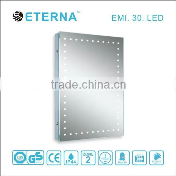 Modern Hotel Led Illuminated Shaving Mirror