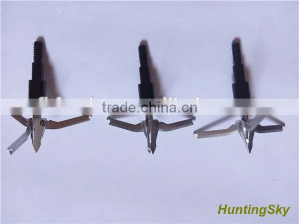 Archery Broadheads 3 Rotary Blade Hunting Shooting Archery Bow Arrow Tips For Crossbow Compound Arrow photo-5