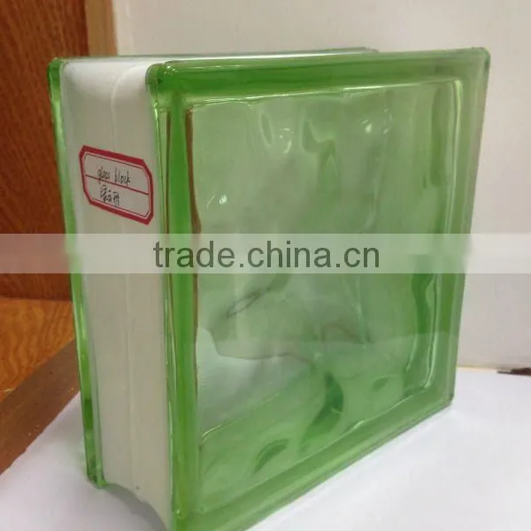 Green Glass Block /color Glass Block for Decoration