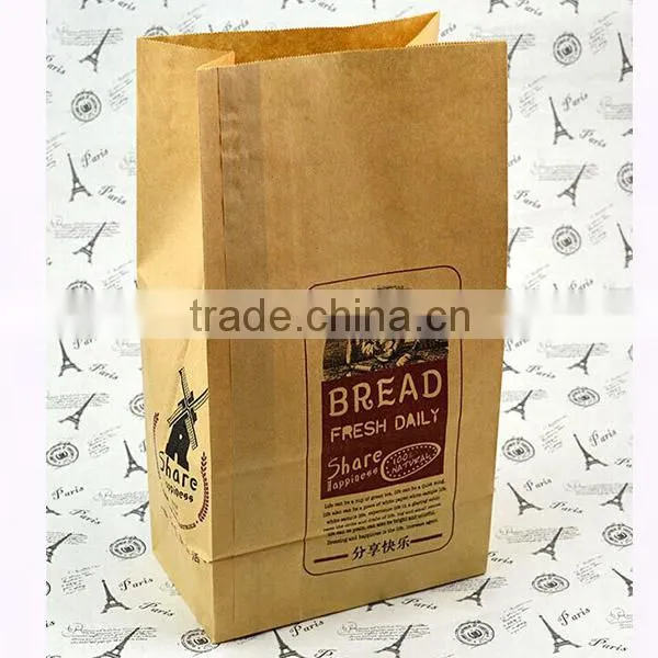 Cheap Wholesale High Quality Lamination Bread Paper Bag photo-5