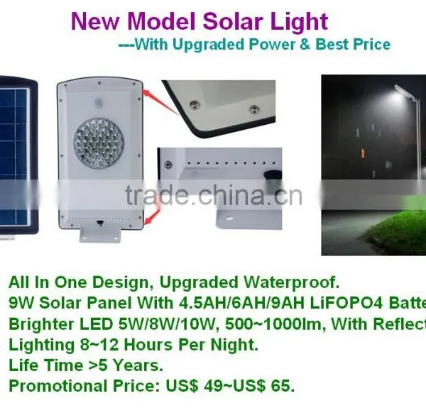 All in One Integrated Rustproof Solar Led Garden & Street Light . photo-2