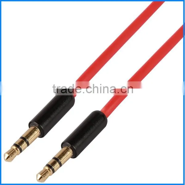 AUX Cable Audio Wire Stereo Panel Mount Cable for PC, Car Audio, Audio Equipment