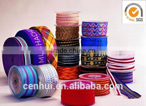 2015 New Fashion High Quality Custom Woven Cotton Tape