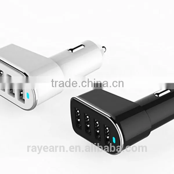 REYON New Arrival4 USB Port Universal Portable 5.2 Amp USB Car Charger for Iphone 6 for Samsung Galaxy S6 photo-3