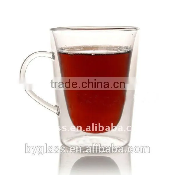 2015 New Popular~borosilicate Glass Double Glass Cup photo-2