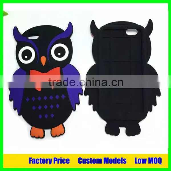 Owl Custom Logo and Brand Phone Case Silicone Phone Cover for Iphone 6s Plus photo-3