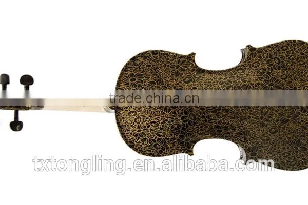 Colorful Art Custom Violin With Case 4/4 TL-1303 photo-4
