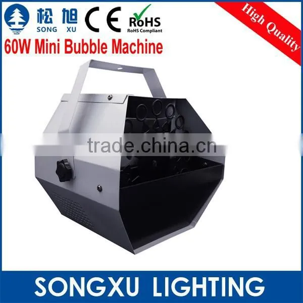 220v 60w Mini Bubble Machine for Stage Party