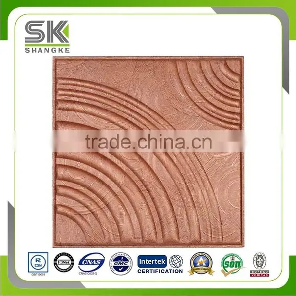 Leather Look Tile,resin Decorative Wall,background Wall Panel photo-2