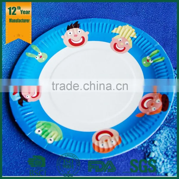 Custom Printed Disposable Paper Plates,paper Plate Storage,green Paper Plate photo-6