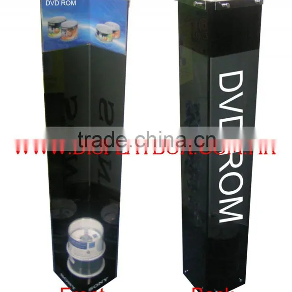 Acrylic DVD-R Display Rack