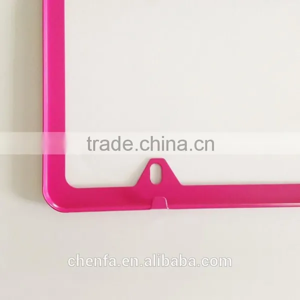 2015 Wholesale Pink Custom License Plate Frames photo-6