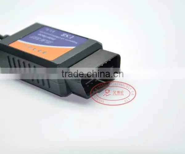 Wholesales OBD/OBDII Scanner ELM 327 Car Diagnostic Interface Scan Tool ELM327 USB Supports All OBD-II Protocols photo-5