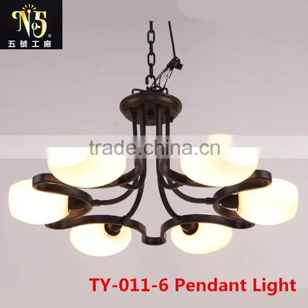 Wholesale New Design Iron Pendant Light For Hotel And Home Decoration Made In China With Facory photo-2