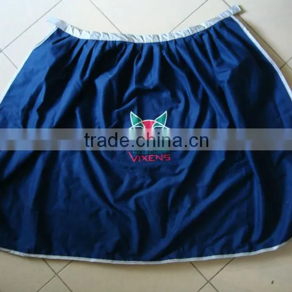 Cheap BBQ Apron &cotton Apron for Kitchen and Promotion Navy Waist Apron With Printing -90 photo-2