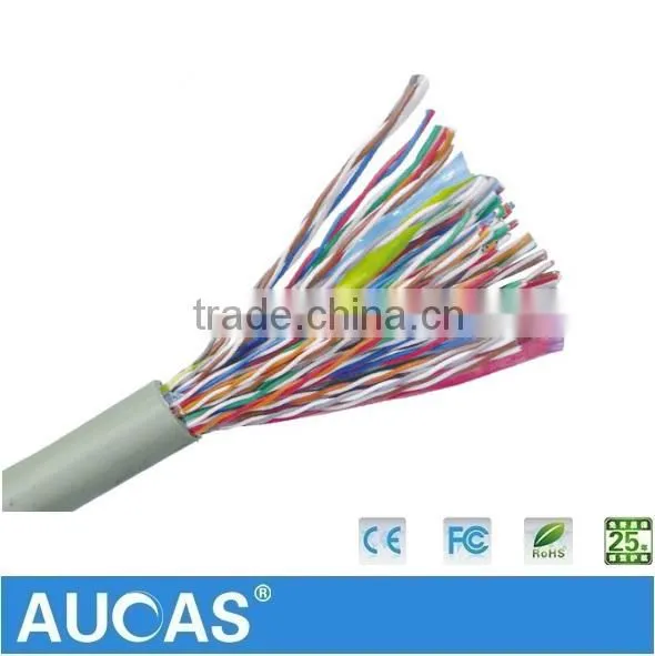 Manufacturer Telecom Feeder Cable Cat5 Indoor Copper Cable in Wooden Reel Rolled Low Price photo-4