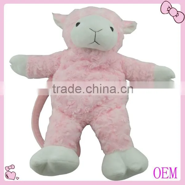 Plush Animal Sheep Bagpack With Trolley photo-2