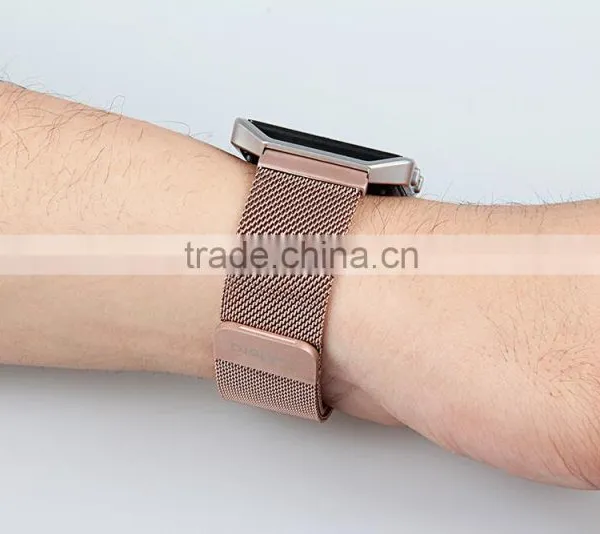 Milanese Magnetic Loop Stainless Steel Watch Band for Fitbit photo-6