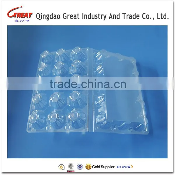 10 Holes Plastic Eggs Tray photo-5
