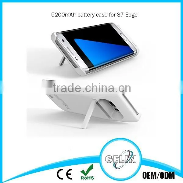 Mobile Phone Shell Power Bank 5200mah Battery Case for S7 Edge Capacity 5200mah Power Bank photo-6