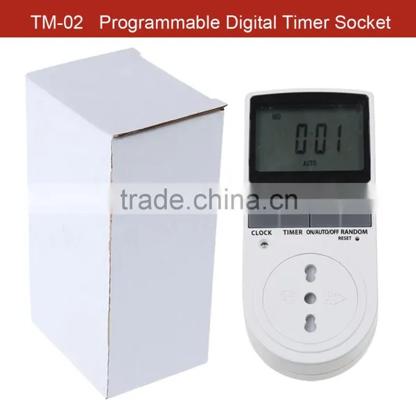 Programmable Digital Timer Switch Italy Plug 16A 3680W photo-3