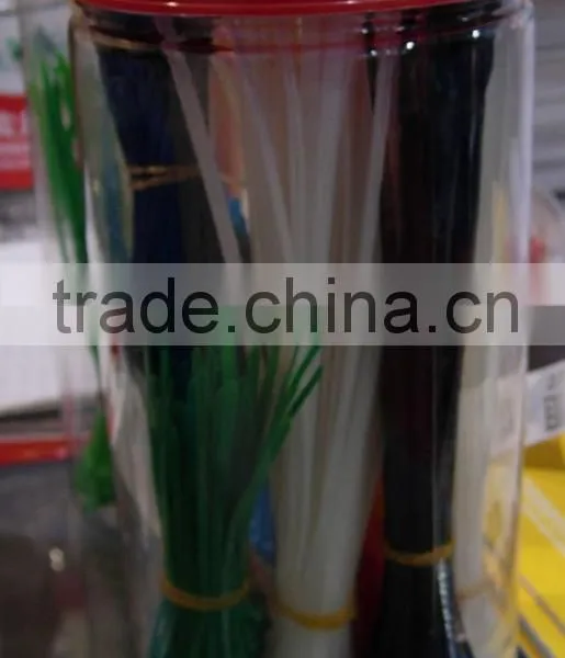 Disposable 8*300 PA66 Nylon Cable Ties (UL Certificate) photo-5