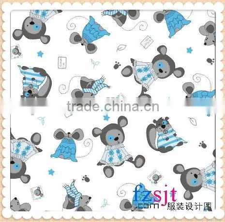 100%cotton Printed Fabric for Clothes photo-2