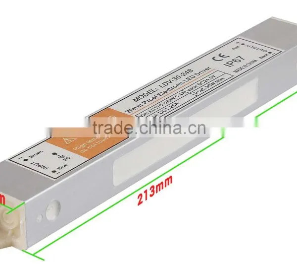 IP67 2 Years Warranty Waterproof 30w Led Driver photo-2